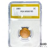 1883 Indian Head Cent PGA MS66 RD