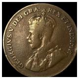 1922 Canada Bronze One Cent LIGHTLY CIRCULATED