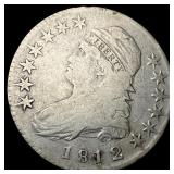 1812 Capped Bust Half Dollar NICELY  CIRCULATED