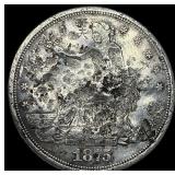 1875-S Silver Trade Dollar (Chopmarked) HIGH  GRA