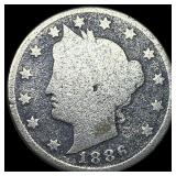 1886 Liberty Head Nickel NICELY CIRCULATED