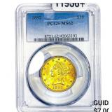 1892 $10 Gold Eagle PCGS MS62
