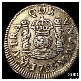 1769-M Mexico Silver 1/2 Real