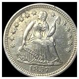 1857-O Silver Seated Liberty Half Dime  UNCIRCULA