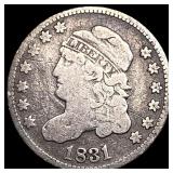 1831 Capped Bust Silver Half Dime NICELY CIRCULATE