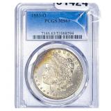 1883-O Morgan Silver Dollar PCGS MS63