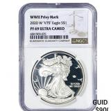 2020-W Silver Eagle NGC PF69 Ultra Cameo