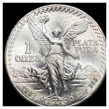 1983 Mexico Silver 1 Onza Libertad SUPERB GEM BU