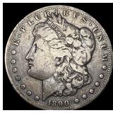1890-CC Silver Morgan Dollar LIGHTLY CIRCULATED