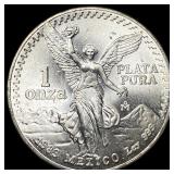 1983 Mexico Silver 1 Onza Libertad SUPERB GEM BU