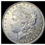 1898-S Silver Morgan Dollar CLOSELY UNCIRCULATED