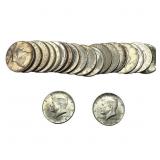 [20 Coins] 1964 Kennedy Half Dollar