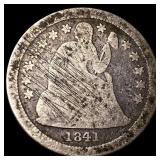 1841 Seated Liberty Dime NICELY CIRCULATED