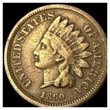 1860 Indian Head Cent LIGHTLY CIRCULATED