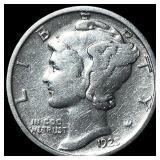 1923-S Silver Mercury Dime NEARLY UNCIRCULATED