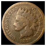 1870 Indian Head Cent NICELY CIRCULATED