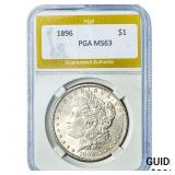 1896 Morgan Silver Dollar PGA MS63