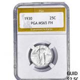 1930 Standing Liberty Quarter PGA MS65 FH
