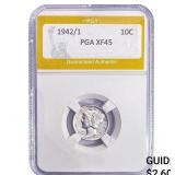 1942/1 Mercury Silver Dime PGA XF45