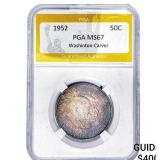 1952 Washington Carver Half Dollar PGA MS67