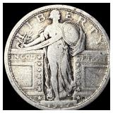 1917 Type 1 Standing Liberty Quarter LIGHTLY CIRCU