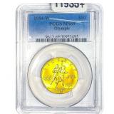 1984-W .4838oz Gold $10- Olympic PCGS MS69