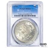1886 Morgan Silver Dollar PCGS MS64