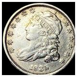 1835 Silver Capped Bust Dime CHOICE AU