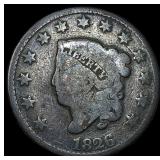 1826 Coronet Head Large Cent NICELY CIRCULATED