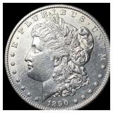 1890-S Silver Morgan Dollar CLOSELY UNCIRCULATED