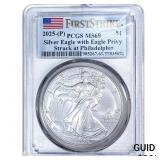 2025 Silver Eagle PCGS MS69
