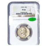 1939 Washington Silver Quarter NGC PF66