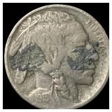 1913-D Type 1 Buffalo Nickel NEARLY  UNCIRCULATED