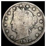 1912-D Liberty Head Nickel NICELY CIRCULATED
