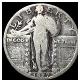1927-S Standing Liberty Quarter LIGHTLY CIRCULATED