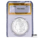 1902 Morgan Silver Dollar PGA MS63