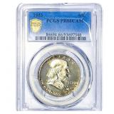 1953 Franklin Half Dollar PCGS PR66 DCAM