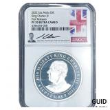 2022 2oz Malta S3E King Charles III NGC PF70 Ultra