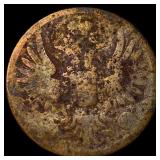 1851 EM Russia Copper 2 Kopeks