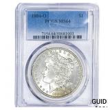 1884-O Morgan Silver Dollar PCGS MS64