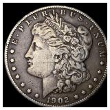 1902-S Silver Morgan Dollar LIGHTLY CIRCULATED
