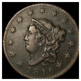 1816 Coronet Head Large Cent LIGHTLY CIRCULATED