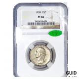 1939 Washington Silver Quarter NGC PF66