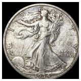 1934-S Silver Half Dollar Walking Liberty NEARLY U