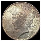1925 Peace Silver Dollar CLOSELY UNCIRCULATED
