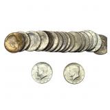 [20 Coins] 1964 Kennedy Half Dollar