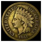1861 Indian Head Cent NICELY CIRCULATED