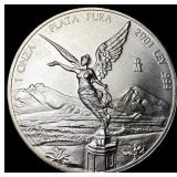 2001 Silver 1 Onza Libertad SUPERB GEM BU