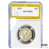 1923 Standing Liberty Quarter PGA MS65