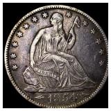 1854-O Silver Half Dollar NEARLY UNCIRCULATED
